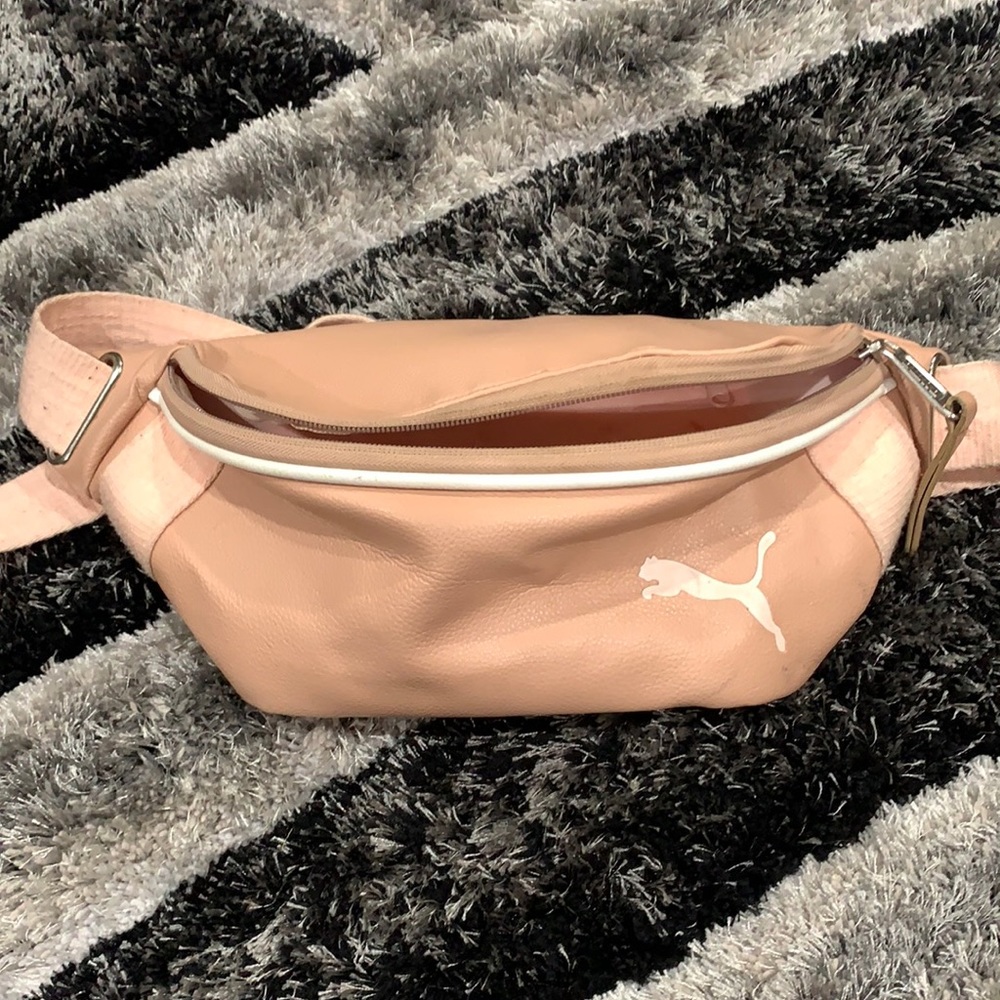 puma pink fanny pack
